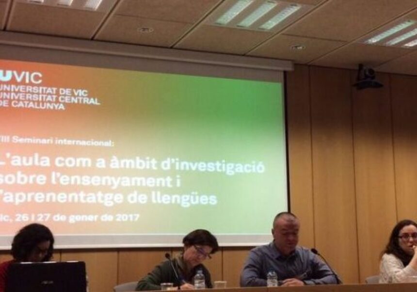 GIEL participa en el seminari internacional L'aula com a àmbit d'investigació sobre l'ensenyament i l'aprenentatge de llengües (UVIC)